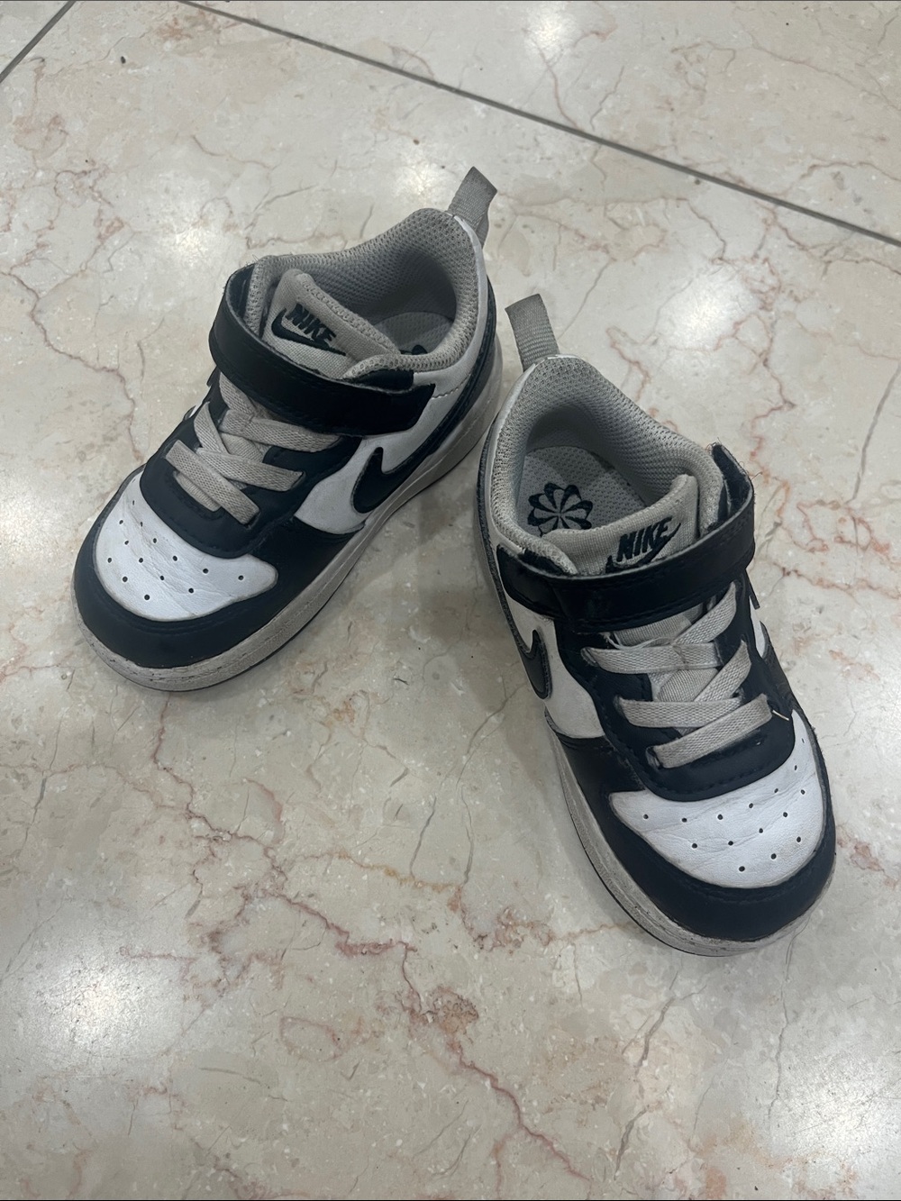 Super cute toddler boy Nike shoes